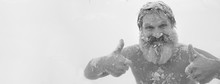 Bearded Man, After Bathing In The Snow