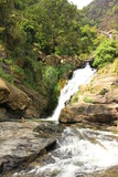 Fototapeta Tęcza - Sri Lanka -  Ella rock - waterfall