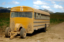 Abandoned School Bus Free Stock Photo - Public Domain Pictures