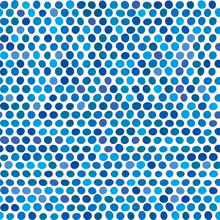 Seamless Background Of Blue And Green Dots.