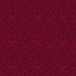 Red velvet flourish ornated seamless background. Plain style.