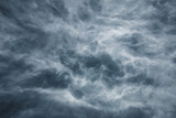 Fototapeta Sypialnia - Storm Clouds In Sky Background, Dark Storm Cloud Weather 