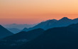 © erikzunec - Mountains rising over the Lago di Como lake in the evening
