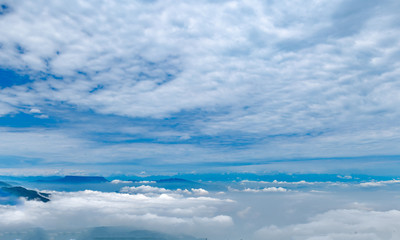 Naklejka na meble The Natural Scenery of Emei Mountain Leidong Ping in Sichuan Province, China
