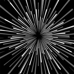 Wall Mural - design of stars speed background