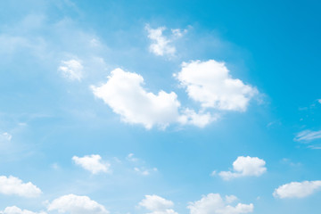 Beautiful blue sky clouds for background.