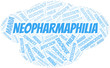 Neopharmaphilia word cloud. Type of Philia.
