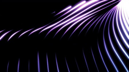 Aufkleber - Digital Wave Particles Flow Abstract motion particle landscape background for cyberspaceabstract computer generated backdrop design