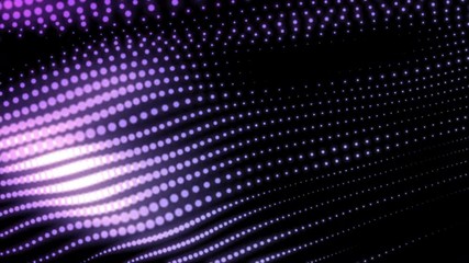 Aufkleber - Digital Wave Particles Flow Abstract motion particle for cyberspace abstract computer generated backdrop design