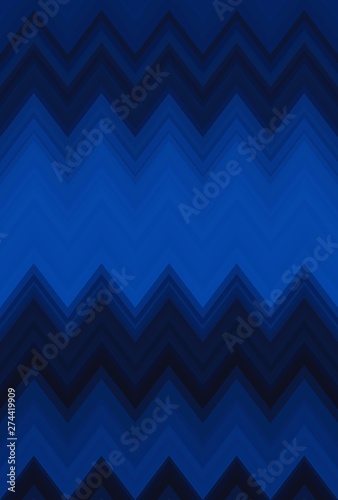 blue dark chevron zigzag pattern. backdrop decoration.