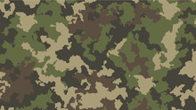 Camouflage Background Army Abstract Modern Vector Military Backgound Fabric Textile Print