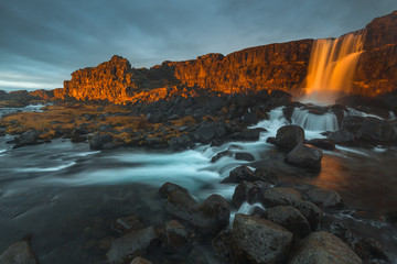 Iceland landscape black beach girl rocks diamonds ice iceberg