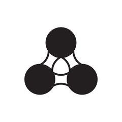 Wall Mural - social vector icon