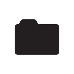 Wall Mural - folder vector icon