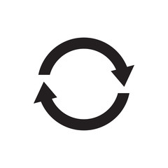 Wall Mural - refresh vector icon