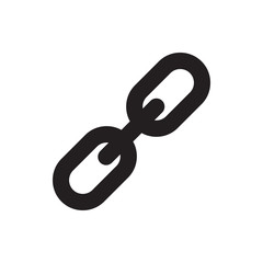 Wall Mural - link vector icon