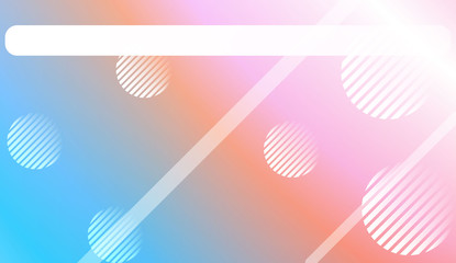 Gradient Blurred Abstract Background. For Wallpaper, Background, Print. Vector Illustration.