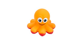 Octopus Children Bath Toy Isolated