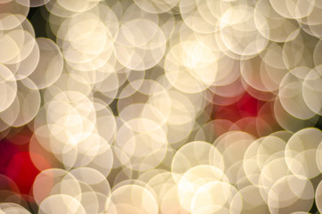 Wall Mural - abstract bokeh lights for background