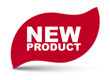 Red Vector Banner New Product