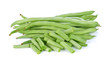 © phongsakon - green beans on white background