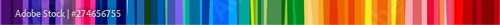 Filet bandes multicolores