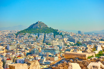 Wall Mural - View of Athens city