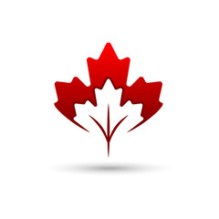 maple leaf vector logo.