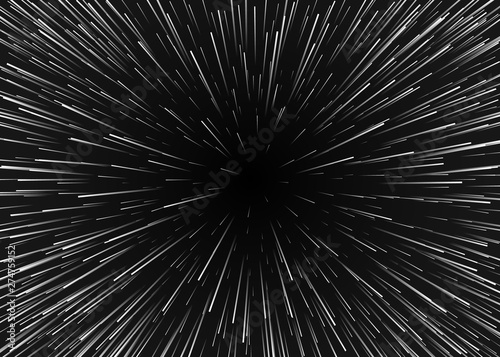 Leinwand Poster  Abstract background motion in cosmos