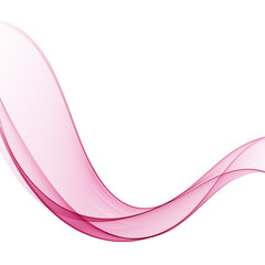 Poster - abstract background with pink wave. vector illustration for your web design, desktop wallpaper or we
