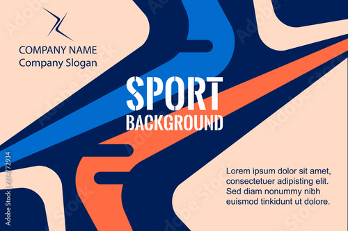 Modern Abstract Geometric Background For Sport Or Company Template For Banner Business Card Poster Or Flyer With Easily Editable Flat Figures Vector Illustration In X Style Triangular Shapes Buy This Stock Gray and brown wallpaper, geometric graphics wallpaper, abstract. modern abstract geometric background