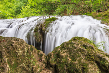 Wall Mural - Vaioaga waterfall