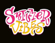 © jane55 - Summer viber - hand drawn doodle lettering poster banner art