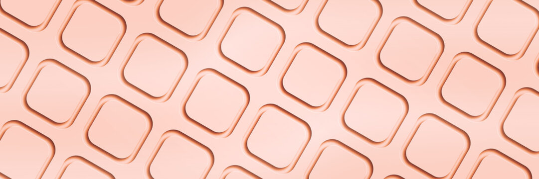 Pink abstract texture. Abstract Elegant white and grey Background. Abstract white Pattern. Squares Texture. Art style website backgrounds or advertising. 3d render.