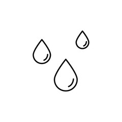 Aufkleber - Water, firefighter icon. Element of firefighter icon. Thin line icon for website design and development, app development
