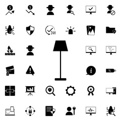 Poster - brace icon. Universal set of web for website design and development, app development