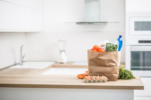 Paper Bag With Purchase On Home Kitchen