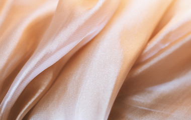 pink fabric texture with waves