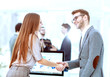 © yurolaitsalbert - handshake between lawyer and client after reviewing the investment plan for development of the company.