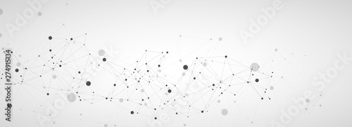 Fotomural Template for science and technology presentation