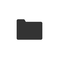 Poster - File, folder icon. Vector illustration, flat design.