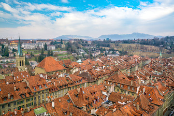 Wall Mural - Old Town of Bern, capital of Switzerland