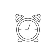 Poster - Alarm clock, time management icon. Element of time management icon. Thin line icon for website design and development, app development