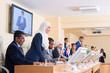 © pressmaster - Young successful muslim female delegate in formalwear and hijab