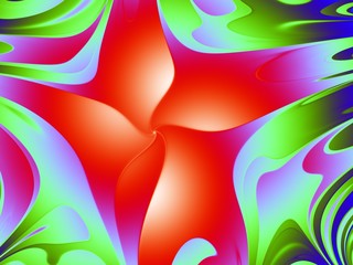 Wallpaper. Portrait of mathematical abstraction