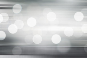 Wall Mural - Gray blurred with bokeh abstract background