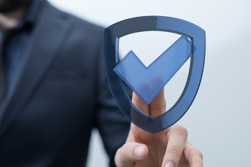 security data code digital in hand