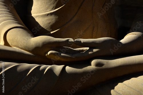 Hand of Buddha Asia Canvas Print