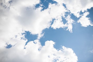 Wall Mural - clouds against the sky