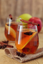 Apple Cider With Spices.